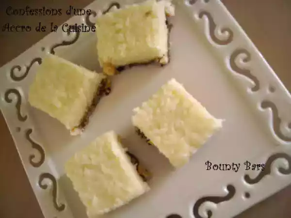 Recette Bounty bars