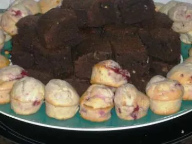 Recette Muffins légers aux framboises et chocolat blanc