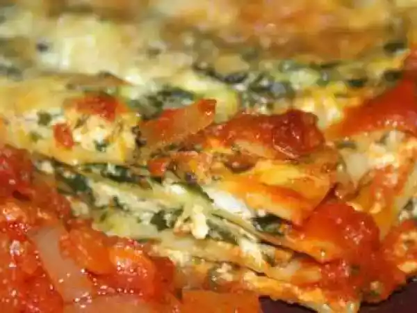 Recette Mes lasagnes au brocciu, aux epinards et feuilles de blettes