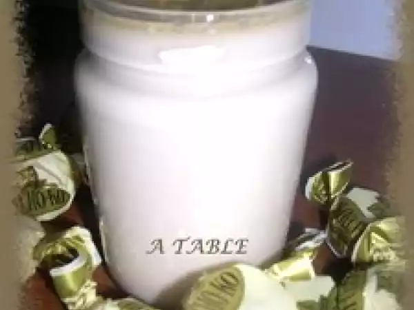 Recette Yaourt michoko chocolat blanc