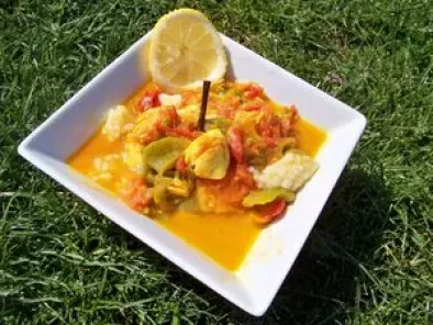 Recette Ragôut de poisson a la mauricienne pour le tour du monde en 232 recettes
