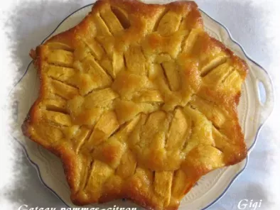 Recette Gâteau pommes-citron