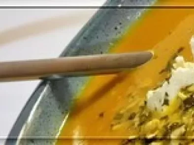 Recette Velouté de carottes et châtaignes au curry