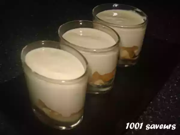 Recette Trifle aux pêches et à la vanille
