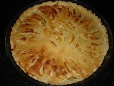 Recette Pâte brisée express et tarte aux pommes gourmande...