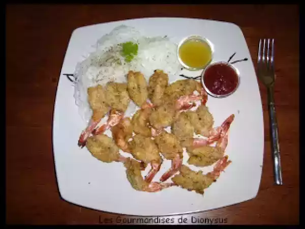 Recette Crevettes papillons du vieux duluth