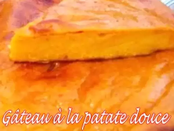 Recette Gâteau à la patate douce