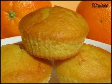 Recette Délicieux petits muffins à l'orange (zeste et jus)