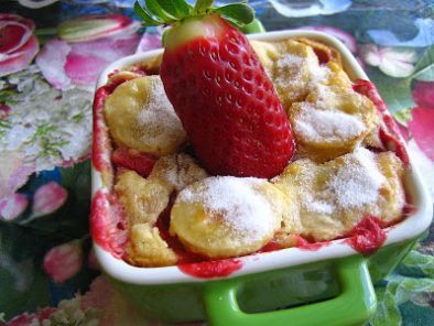 Recette Clafoutis fraises-bananes!!!
