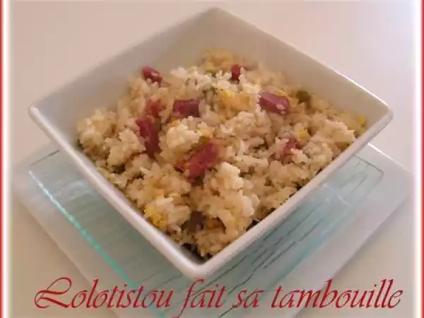 Recette Riz asiatique aux 5 couleurs