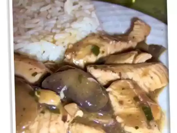 Recette Emincé de dinde façon blanquette