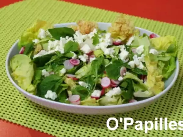 Recette Mesclun de printemps
