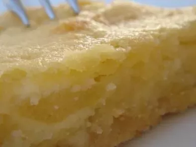 Recette Delicieuse tarte pommes/amandes et crème de calisson