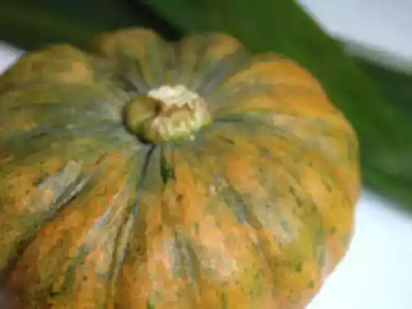 Recette Flan au lait de coco, pandan, potiron et riz gluant