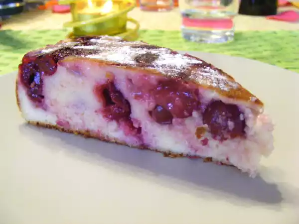 Recette Gâteau léger façon clafoutis d'hanane