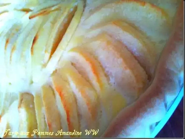 Recette Tarte aux pommes amandine ww