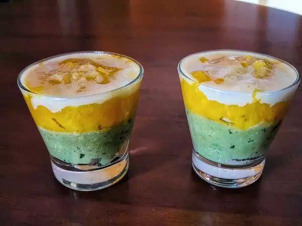 Recette Dessert à la mangue et avocat
