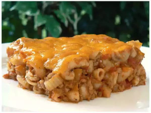 Recette Macaroni au boeuf et fromage
