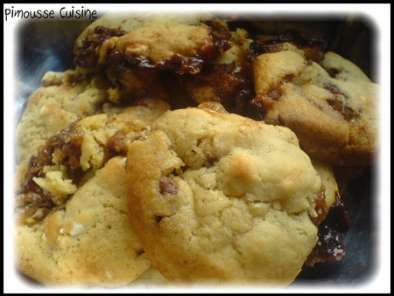 Recette Les cookies déjantés aux nounours chocolat/guimauve et meringues