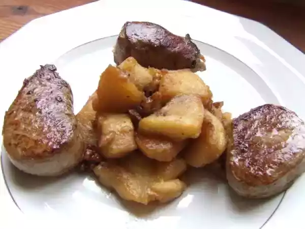 Recette Médaillons de filet mignon & poêlée automnale (pommes et noix)