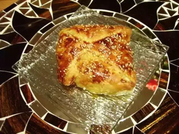 Recette Feuilletés au bleu d'auvergne