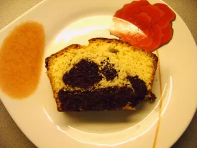 Recette Cake marbré au cacao d'après p. hermé
