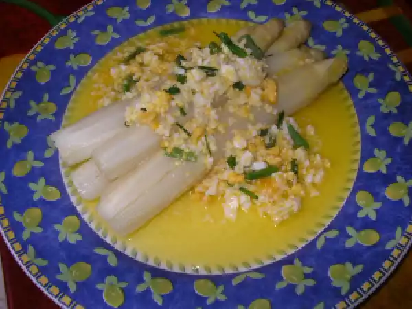 Recette Asperges à la flamande