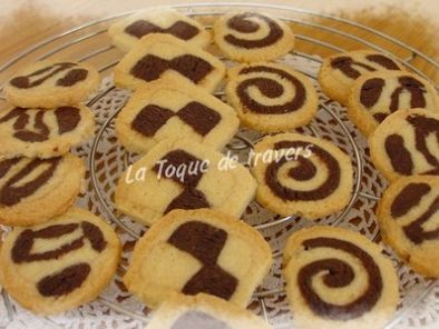 Recette Biscuits marbrés ( alsaciens ou provençaux ?? )