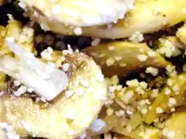 Recette Salade de champignons de paris au parmesan