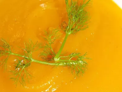 Recette Velouté au fenouil, carottes et à la cannelle
