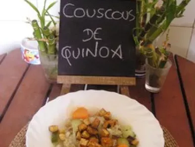 Recette Couscous de quinoa au tofu et aux légumes