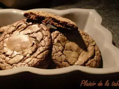 Recette Cookies au chocolat et au caramel
