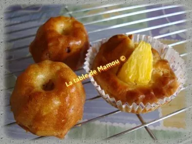Recette Muffins à l'ananas et au jambon cru
