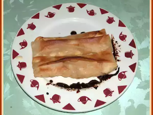 Recette Croustillant de brie & poire