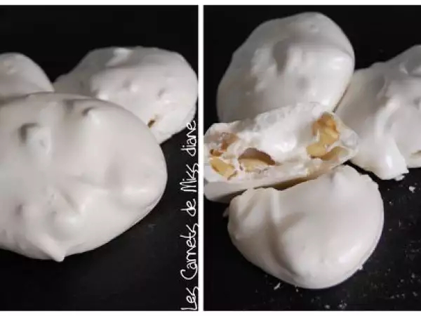 Recette Meringues suisses aux amandes et noisettes, sans gluten