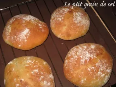 Recette Les petits pains français vite faits, vite mangés