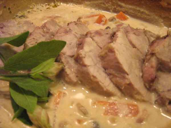 Recette de rôti de veau aux morilles savoureuses