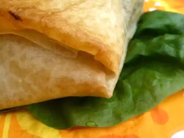 Recette Triangles aux épinards et à la feta