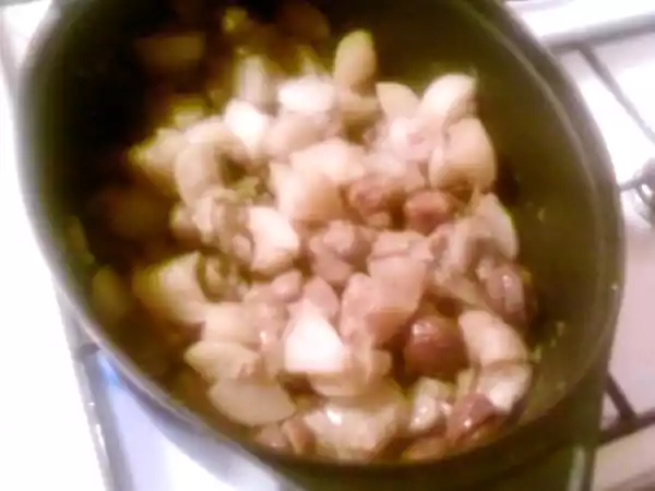 Recette Navets caramélisés marrons et champignons