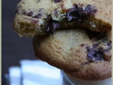 Recette Cookies aux éclats de chocolat de la rose bakery