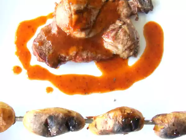 Recette Côtes de porc, sauce barbecue