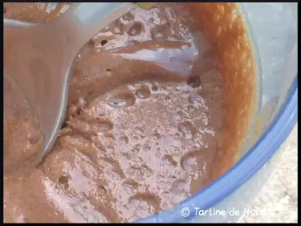 Recette Crème mousseuse chocolat - praliné