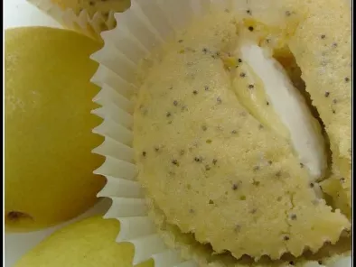 Recette Muffins citron & pavot, coeur surprise moelleux à la ricotta