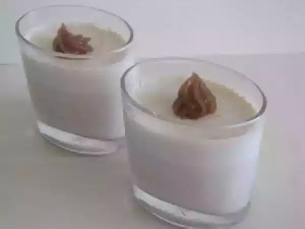 Recette Panna cotta à la crème de marrons