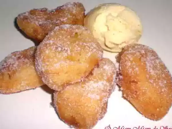 Recette Beignets de peches