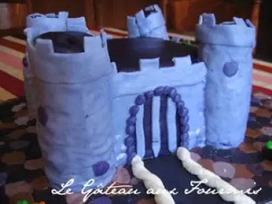 Recette Un gâteau en château fort