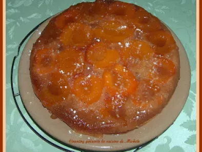Recette Gâteau renversé aux abricots caramélisés