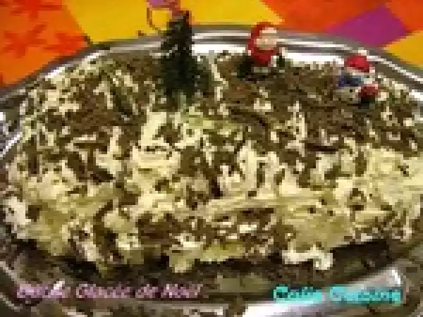 Recette Bûche glacée café-vanille-caramel ! noel