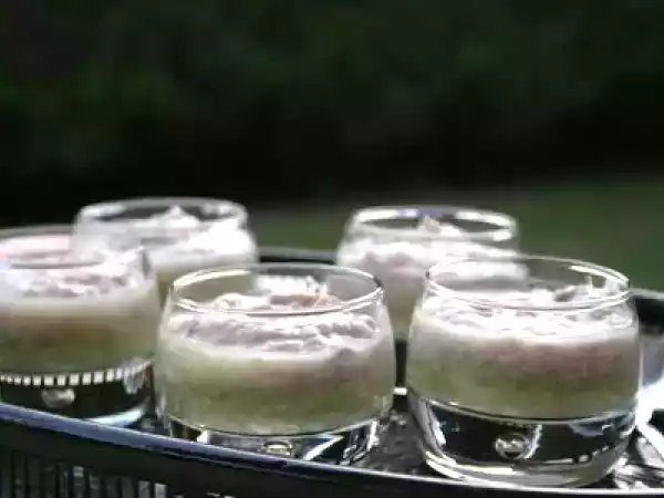 Recette Verrines de concombre à la mousse de thon