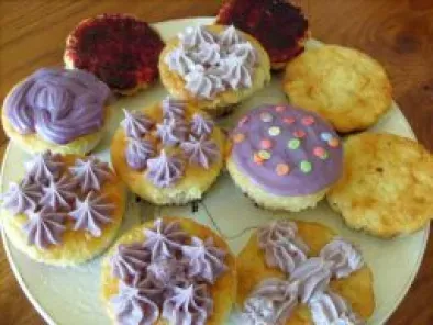 Recette Petits gâteaux aux cassis façon cupcakes